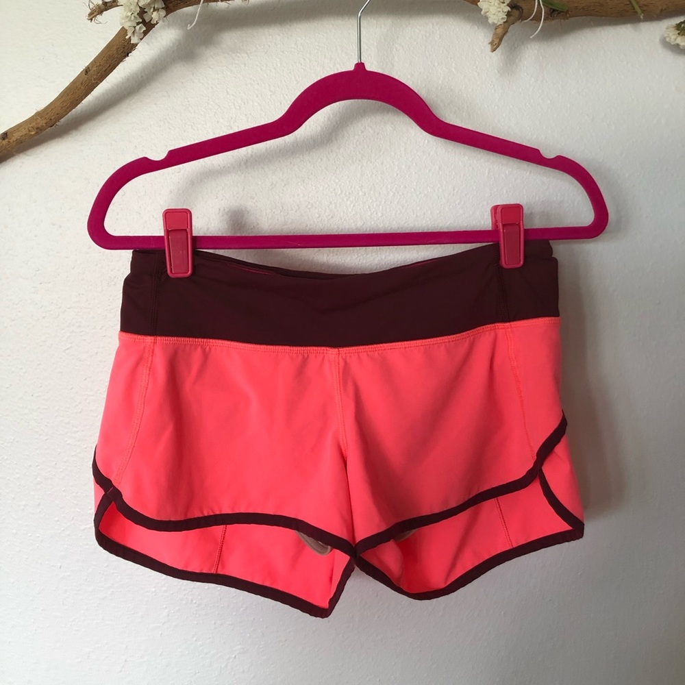 Lululemon Speed Shorts Size 6